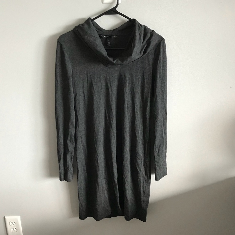 NWT White House Black Market cowl neck shift dress - Picture 4 of 7